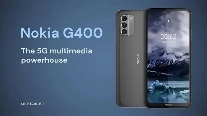 รีวิวข้อมูลมือถือและสเปคเครื่อง Nokia G400 5G